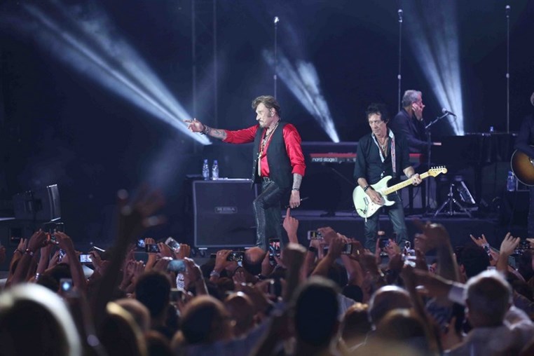 Johnny Hallyday at Jounieh Festival